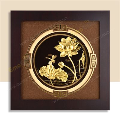 TRANH ĐỒNG MẠ VÀNG 24K